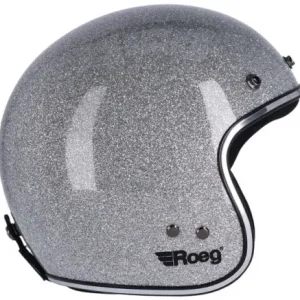 Roeg Jett Helmet In Disco Ball Silver - S (569066) New Release
