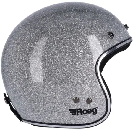 Roeg Jett Helmet In Disco Ball Silver - S (569066) New Release