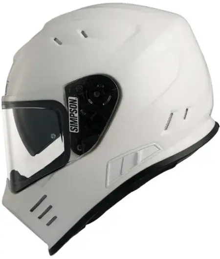Simpson Venom Helmet - White - Size Large (18600-L-126) Hot Picks