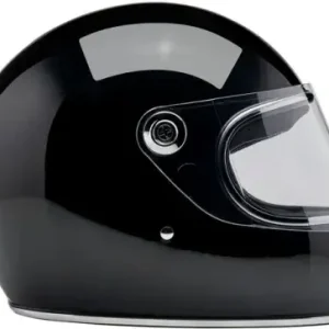 Biltwell Gringo S Helmet - Gloss Black - Size XS (1003-101-501) Markdown