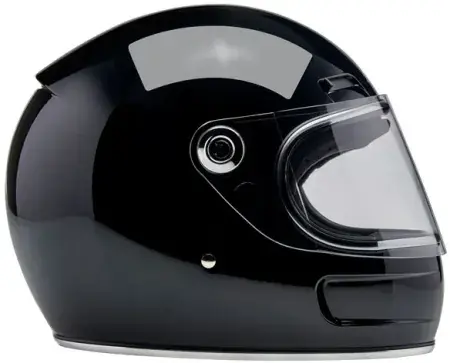 Biltwell Gringo SV Helmet - Gloss Black - Size 2XL (1006-101-501) Buy Online