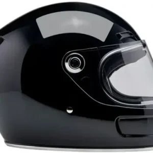 Biltwell Gringo SV Helmet - Gloss Black - Size Large (1006-101-504) Direct From Manufacturer