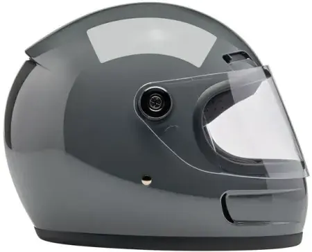 Genuine Biltwell Gringo SV Helmet - Gloss Storm Grey - Size XS (1006-109-501)