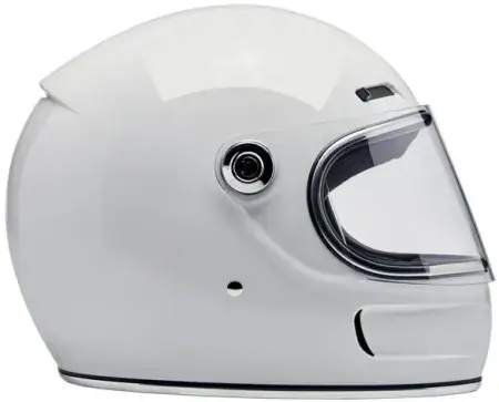 Biltwell Gringo SV Helmet - Gloss White - Size 2XL (1006-104-506) Bargain