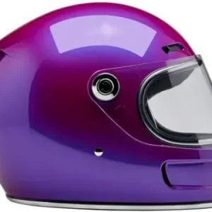 Biltwell Gringo SV Helmet - Metallic Grape - Size XL (1006-339-505) Handmade