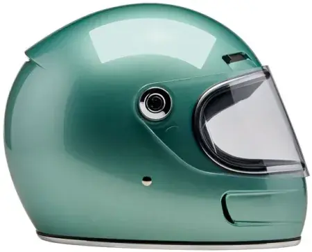 Biltwell Gringo SV Helmet - Metallic Sea Foam - Size 2XL (1006-313-506) Limited Offer