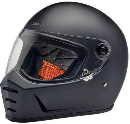 Clearance Biltwell Lane Splitter ECE R22.06 Helmet In Flat Black - XS (1004-201-501)