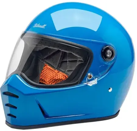 Biltwell Lane Splitter ECE R22.06 Helmet In Tahoe Blue - XS (1004-129-501) Bulk Order