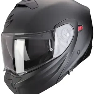 Scorpion EXO-930 Evo Helmet In Pearl Black Matt - Size 2XL (194-100-285-07) Must Have