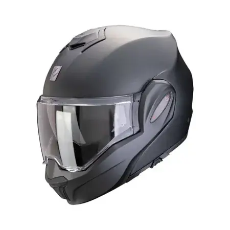 Money Back Guarantee Scorpion Exo-Tech Evo Pro Helmet In Pearl Black Matt - Size M (119-100-285-04)