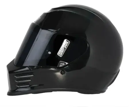 Shop Now Simpson Speed Helmet - Black Metal - Size 2XL (18620-XXL-103)