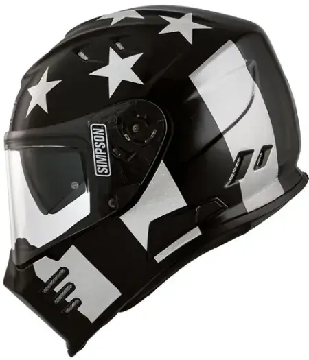 Simpson Venom Helmet - Stingrae - Size 2XL (18601-XXL-181) Free Shipping