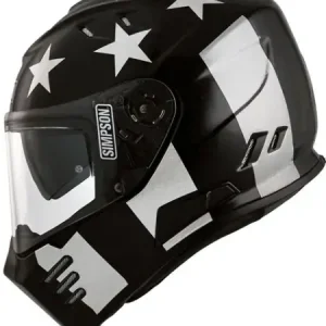 Simpson Venom Helmet - Stingrae - Size Large (18601-L-181) Handmade
