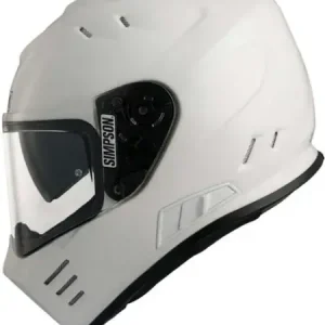 Simpson Venom Helmet - White - Size 2XL (18600-XXL-126) Direct From Factory