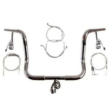 Build Your Own Custom Street Glide, Electra Glide, and Ultra Classic 2008-2013 PREWIRED Ape Hangers Handlebar DIY kit Free Delivery