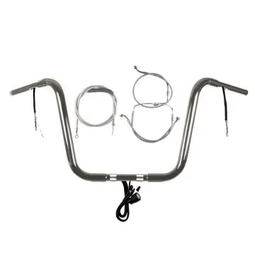 Build Your Own Custom Road King 2014-2023 PREWIRED Ape Hangers Handlebar DIY kit Trusted Brand
