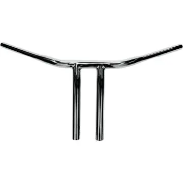1 1/4 inch Buffalo Bars 10 inch T-Bar (straight risers) Chrome Weekend Sale