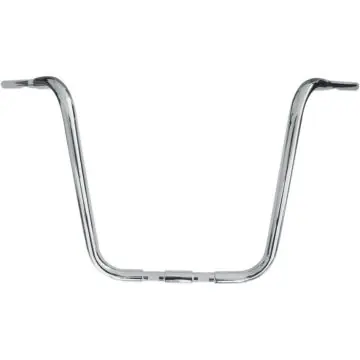 Save Now 1 1/4 inch Buffalo Bars Chrome 16 inch Ape Hangers for Springers