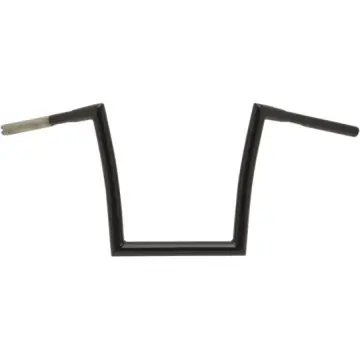 Order Now 1 1/4" TODDS Cycle Strip Fat Bobber Handlebars 14 inch Gloss Black