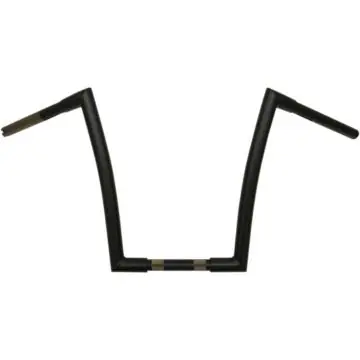 New Arrival 1 1/4" TODDS Cycle Strip Handlebars 14 inch Flat Black