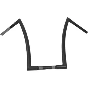 1 1/4" TODDS Cycle Strip Handlebars 20 inch Flat Black Latest