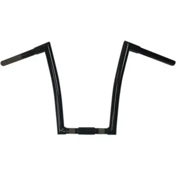 Holiday Sale 1 1/4" TODDS Cycle Strip Springer Handlebars 14 inch Gloss Black