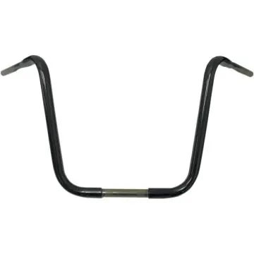 Free Returns Buffalo Bars Gloss Black 1 1/4 inch for 16 inch Ape Hanger
