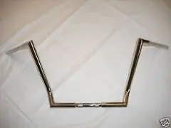 Time-Limited Fat Z-Bars Chrome 1 1/4 inch Ape Hangers 15 inch Rise