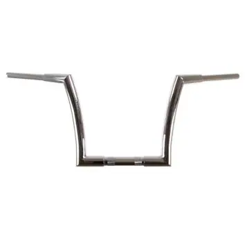 Affordable HCC 1 1/2 inch Hell Bent 12 inch 1 1/4 inch mount Chrome Ape Hanger Handlebars for Softail Breakout