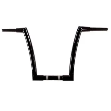 Shop Now HCC 1 1/2 inch Hell Bent 14 inch 1 1/4 inch mount Gloss Black Ape Hanger Handlebars for Softail Breakout