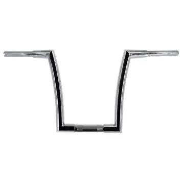Warranty Included HCC 1 1/2 inch Hell Bent 16 inch 1 1/4 inch mount Chrome Ape Hanger Handlebars for Softail Fat Boy 2007-2023
