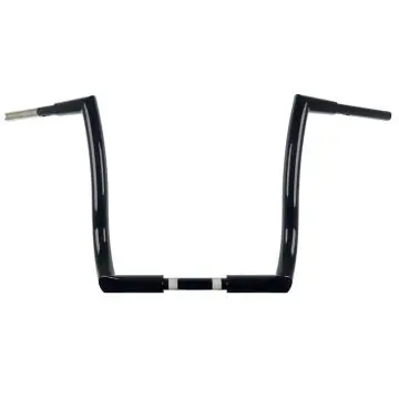 Free Shipping HCC 1 1/2 inch Hell Bent Bagger 16 inch 1 inch mount Gloss Black Ape Hanger Handlebars for 2014-2023 Harley Davidson Motorcycles
