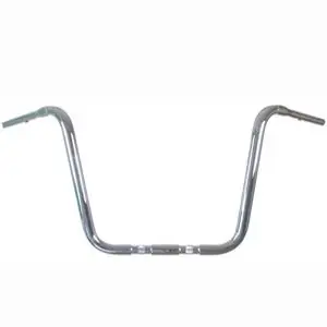 Buy Online HCC 1 1/4 inch 12 inch Ape Hanger Chrome Handlebars for Springer Models