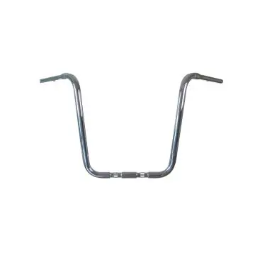Holiday Sale HCC 1 1/4 inch 18 inch Ape Hanger Chrome Handlebars for Springer Models