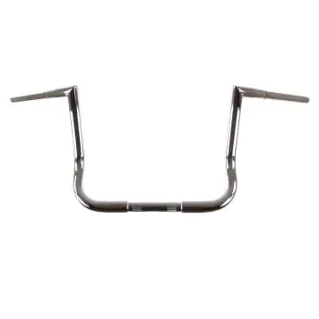 Limited Edition HCC 1 1/4 inch Chrome 12 inch JARHEAD Handlebar for Harley Electra Glide, Street Glide, Ultra Classic models