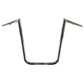 Markdown HCC 1 1/4 inch Chrome 18 inch JARHEAD Ape Hangers for Harley-Davidson Dyna Softail and Sportster models