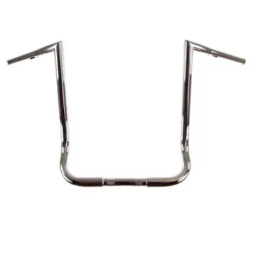 HCC 1 1/4 inch Chrome 18 inch JARHEAD Handlebar for Harley Electra Glide, Street Glide, Ultra Classic models One Day Deal
