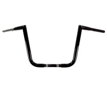 Luxury HCC 1 1/4 inch Gloss Black 12 inch JARHEAD Ape Hangers for Harley-Davidson Dyna Softail and Sportster models