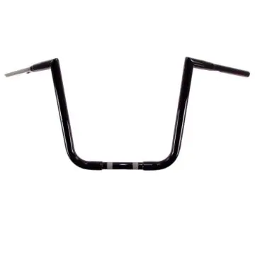 HCC 1 1/4 inch Gloss Black 14 inch JARHEAD Ape Hangers for Harley-Davidson Dyna Softail and Sportster models Brand New