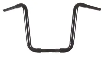 HCC 1 1/4 inch Gloss Black 14 inch Narrow Ape Hangers for Harley Dyna, Road King, Road Glide, Softail, Sportster models Trusted Brand