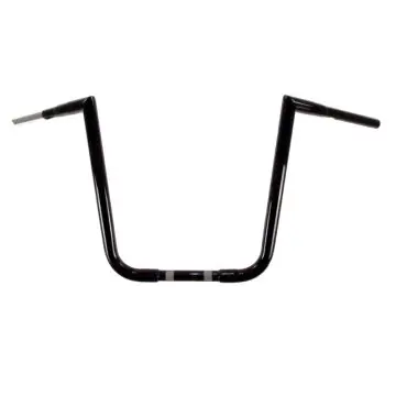 HCC 1 1/4 inch Gloss Black 16 inch JARHEAD Ape Hangers for Harley-Davidson Dyna Softail and Sportster models Direct From Factory