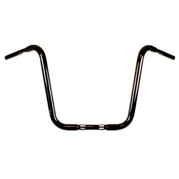 Save Now HCC 1 1/4" Gloss Black 16" Ape Hangers for Harley Dyna, Road King, Road Glide, Softail, Sportster models