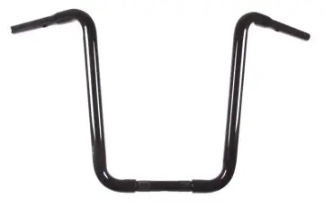HCC 1 1/4" Gloss Black 16" Narrow Ape Hangers for Harley Dyna, Road King, Road Glide, Softail, Sportster models Best Choice