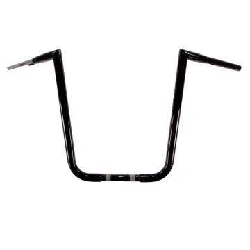 Holiday Sale HCC 1 1/4" Gloss Black 18" JARHEAD Ape Hangers for Harley-Davidson Dyna Softail and Sportster models