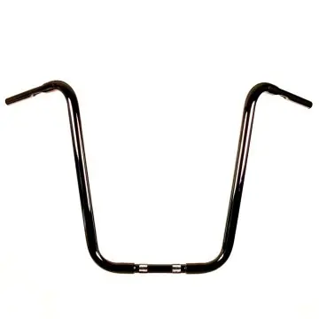 Cheap HCC 1 1/4" Gloss Black 24 inch Ape Hangers for Harley Dyna, Road King, Road Glide, Softail, Sportster models