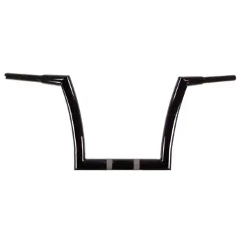Flash Sale HCC TRUE 1 1/2 inch Hell Bent 12 inch 1 1/2 inch mount Gloss Black Ape Hanger Handlebars