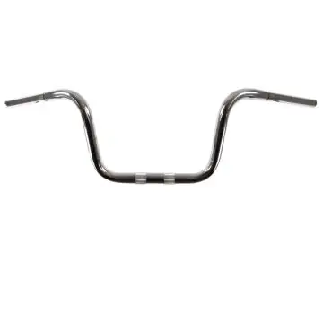 HCC True 1 1/4" diameter 10" Ape Hanger Chrome for Harley Fat Boy, Fat Bob, Breakout, Sport Glide, Road Glide models Flash Sale