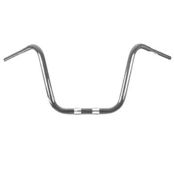 HCC True 1 1/4" diameter Chrome 14" Ape Hanger for Harley Fat Boy, Fat Bob, Breakout, Sport Glide, Road Glide models Limited Time