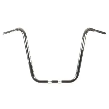 HCC True 1 1/4" diameter Chrome 18" Ape Hanger for Harley Fat Boy, Fat Bob, Breakout, Sport Glide, Road Glide models Reduced Price