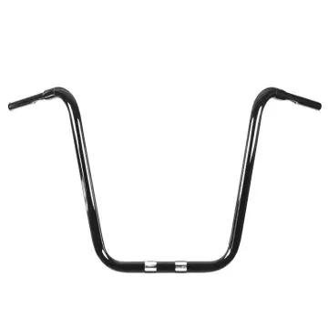 HCC True 1 1/4" diameter Gloss Black 22 inch Ape Hanger for Harley Fat Boy, Fat Bob, Breakout, Sport Glide, Road Glide models Trending